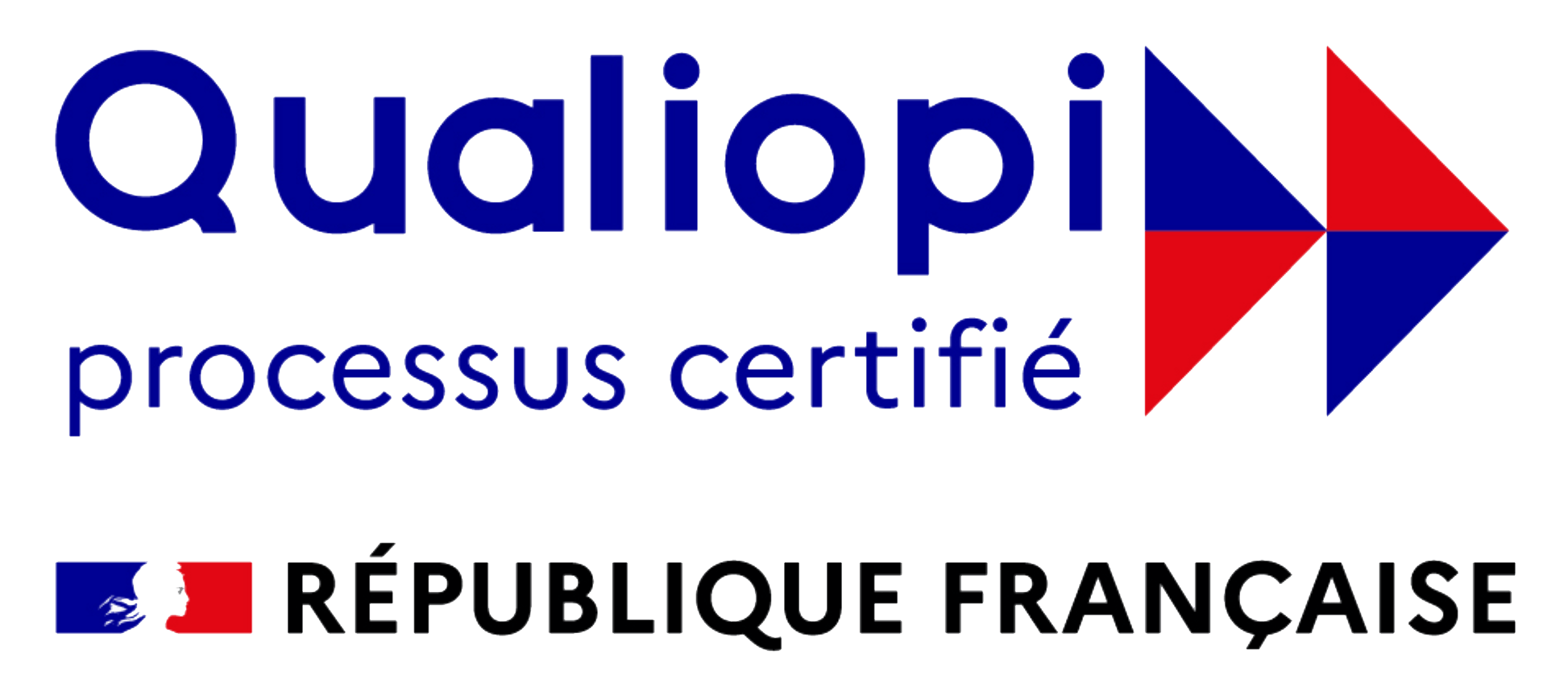 Logo de la certification QUALIOPI.